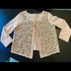 NWOT Anthropologie Embellished Cardigan Sz S